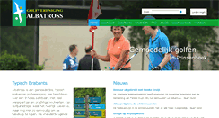 Desktop Screenshot of albatrossgolf.nl